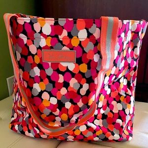 Vera Bradley XL Family Tote Pixie Confetti Pattern